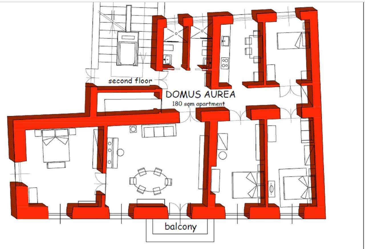 Domus Aurea 295 Apartment Roma Ngoại thất bức ảnh
